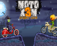Moto X3M 6 Spooky Land